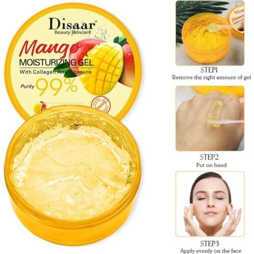 Mango Moisturizing Gel Skin Care Remove Acne Dilute Acne Marks Day Cream Skin Repairing Natural Beauty Products 300ml