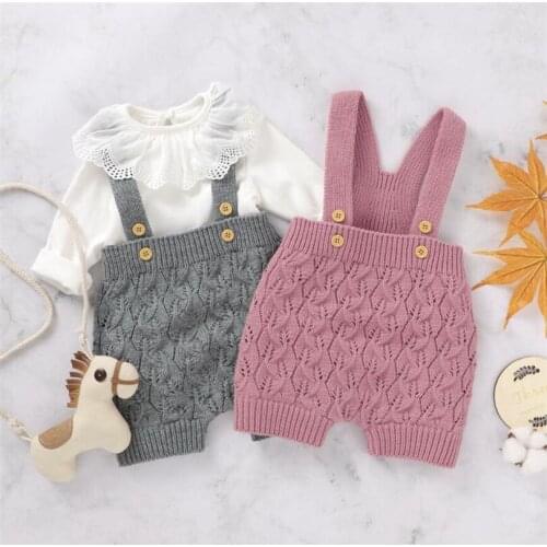 Knitted Baby Romper Jumpsuit Newborn Baby Girl Romper Autumn Baby Girl Boy Clothes Infant Toddler Baby Overalls Baby Boy Romper