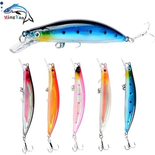 1pcs Minnow Fishing Lure 3D Eyes 13g/11.5cm Crankbait Wobblers Artificial Hard Bait Bass Pike Carp Fishing Pesca