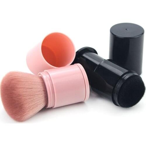 1pc Retractable Single Makeup Brush High Quality Upscale Makeup Brush Makeup Beauty Tools Powder Blush Brush 7 Style