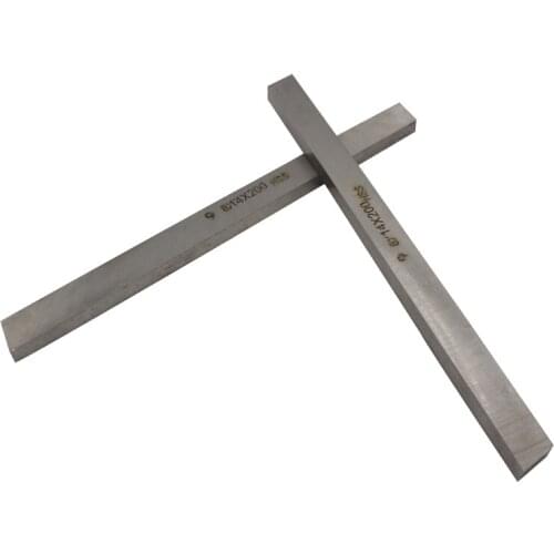 10pcs 8x14x200 HSS high speed steel turning tool 8*14**200 High speed steel woodworking knife White steel blade