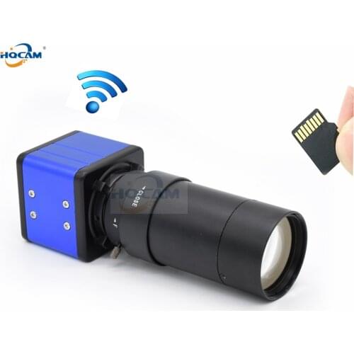 1920P 1080P CamHi Audio Mini WIFI BOX IP Camera indoor Wireless Security P2P Onvif CCTV TF Card Slot 5-100mm Manual Zoom lens