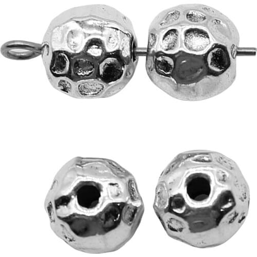 Malzahar 20 Pieces Irregular Small Beads Jewelry Findings Components Diy Jewelry Making Accessories