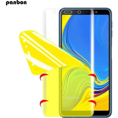 3D Hydrogel Film For Samsung A7 2018 Screen Protector soft TPU Nano Full Coverage For Samsung A7 2018 A 7 A750F A750 SM-A750F