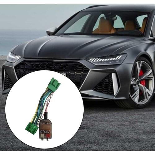 Add An Amp Amplifier Stereo Adapter Connector Wire Harness Compatible for Chevy for GMC Sierra 14-19 Installation Equipment