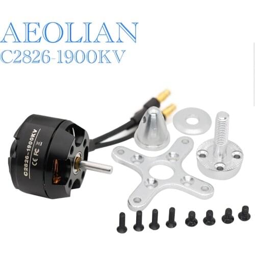 Aeolian outrunner brushless motor C2826 KV1900 motor for mini QAV250 quadcopter