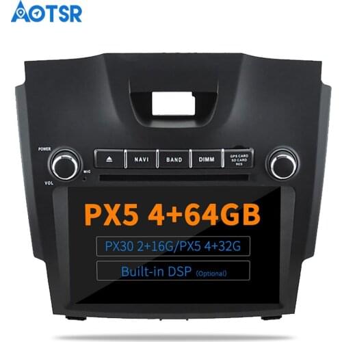 AOTSR Android 9.0 / 10.0 DSP Radio For Chevrolet S10 D-MAX 2013 2014 2015 2016 2017 Car GPS Navigation 2 Din Bluetooth Player