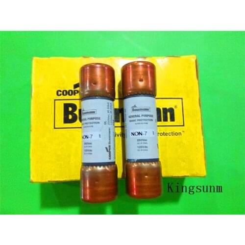 Free shipping 5pcs NON 7 CLASS K5 FUSE 14X51MM BUSSMANN genuine 7A250VA
