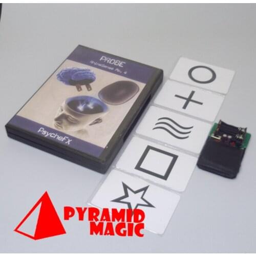 Free Shipping! Probe RhineSense Mk. 4 (ESP card version + DVD),card magic,gimmick,accessories mentalism,Magic trick,high quality