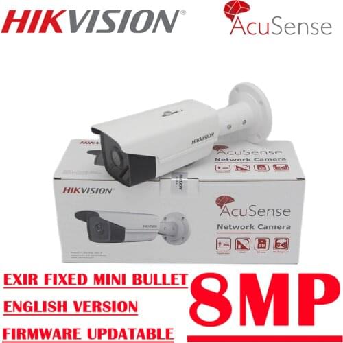 Hikvision 4K DS-2CD2T83G2-4I AcuSense 8MP IP Camera Surveillance CCTV IP67 IR POE Fixed Bullet Network