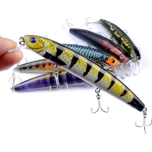 1PCS 12.9g 12.5cm High Quality Minnow Fishing Lure Floating Artificial Hard Bait Wobblers Crankbait Fishing Accessories