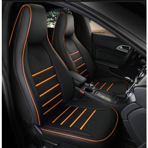 Custom car seat cover leather for VOLVO XC70 S60 S80 XC60 V40 V60 C30 C70 XC90 XC40 S40 S90 XC-CLASSIC Automobiles seat covers