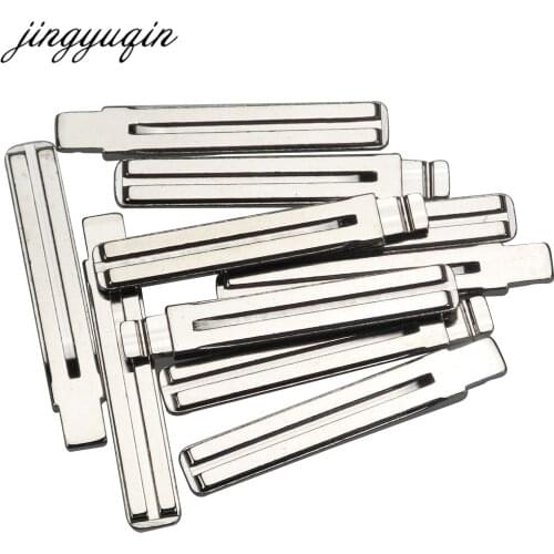 Jingyuqin 15pcs/lot No.77 Remote Flip Folding Key Blade for Kia 7T14 for Hyundai Verna IX35 Middle Slot 77# Uncut Key Blank