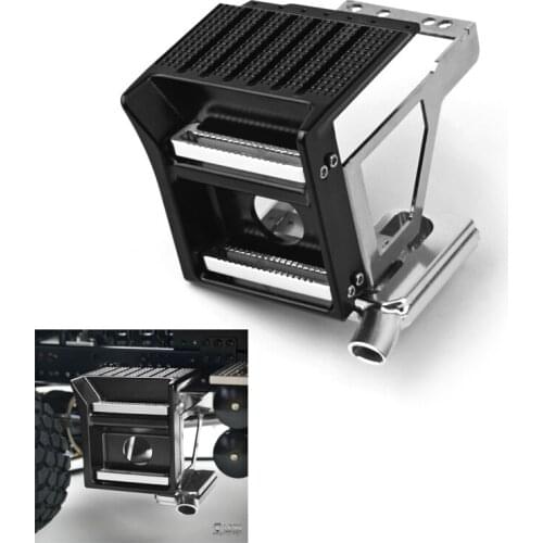 LESU RC 1/14 Metal Exhaust Box for DIY TMY Sca Tractor Truck Trailer Model TH13445-SMT3