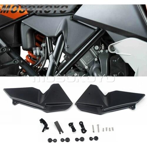 Motorcycle Left & Right Radiator Side Guard Fairing Cover Protector Panels For 1050 1090 1190 1290 Super Adventure R/S/T ADV