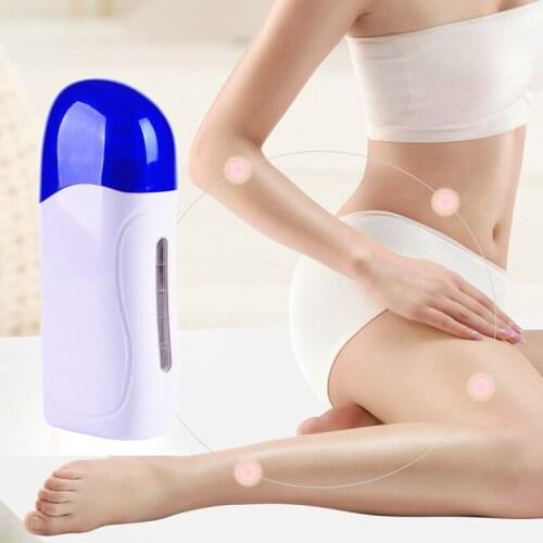 New Wax Cartridge Portable Epilator Roll On Depilatory Heater For Hair Removal For Depilation with EU Plug
