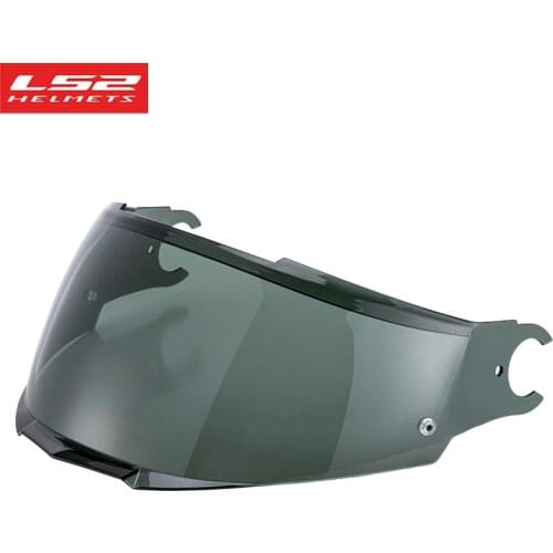 Original LS2 FF902 SCOPE Flip Up Motorcycle Helmet Replacement Visor Extra Lens Shield With Anti-fog Patch Holes