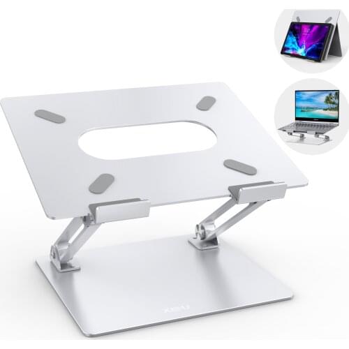 Laptop Stand Cooling Standing Desk Laptop Holder Macbook Stand Aluminum Alloy escritorio Adjustable suporte para notebook