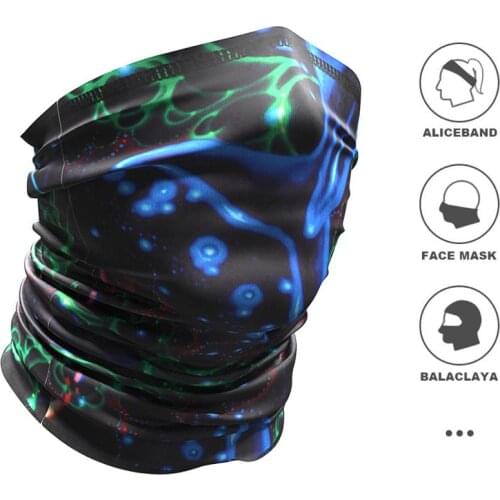 Underwater World Women Neck Gaiter Balaclava Hiking Scarves Mens Bandana Ski Full Face Wargame Cycling Hunting Outdoor Scarf