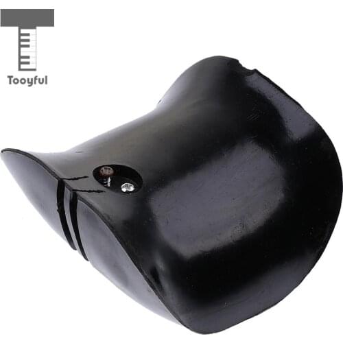 Tooyful Durable Black Wood Bottom Rest Support DIY for Banhu Bangzi Accessory