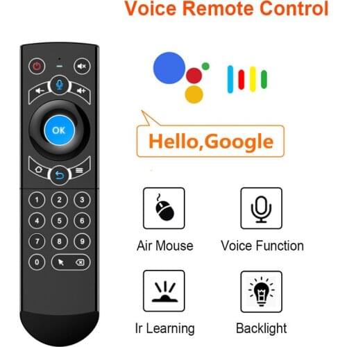 Voice Remote Control 2.4G Wireless Keyboard Air Mouse G21 PRO With IR Learning Gyros for Android TV Box H96 MAX X3 Pro AM6 Plus
