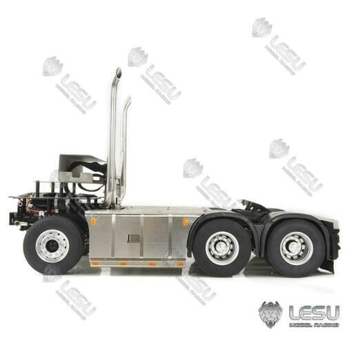 LESU TMY VOL Tractor Truck1/14 Metal 6*6 Chassis Side Light Motor Servo TH16710-SMT2