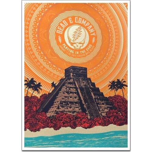 Modern Canvas Poster Grateful Dead Pyramid Wall Art Painting Nordic Posters and Prints Wall Pictures for Home Decor No Frame