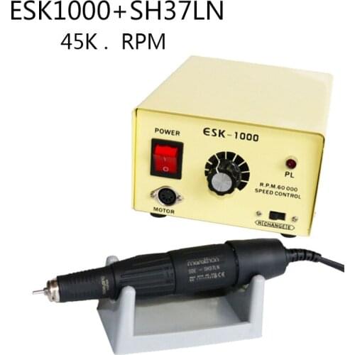 Dental Electric Micromotor Original Dental Marathon ESK1000 +SH37LN 45K RPM Handpiece