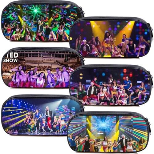 Now United Pencil Case 3D Printed NU Team School Supplies Makeup Bag Cosmetic Bags Zipper Pouch Now United Cosmetic Cases