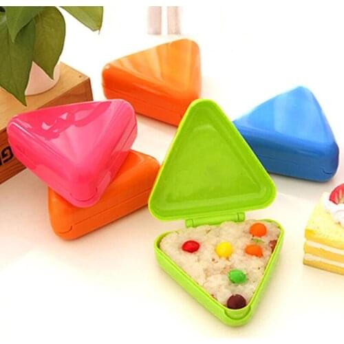 Triangle Sushi Mold New Original Rice Ball Nice Press Maker Kitchen Tool Easy to carry Free shipping LX8268