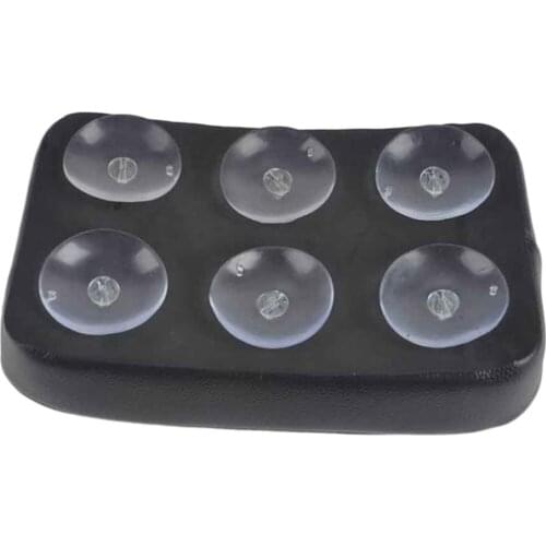 Rear Pillion Pad Seat Motorcycle Rear Passenger Seat 0.23x7.09x2.16 inch Sucker Cushion for Harley 883 1200 48 72