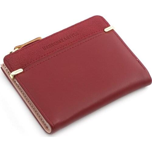Womens Wallet Short Women Coin Purse Fashion Wallets For Woman Card Holder Small Ladies Wallet Female Hasp Mini Clutch For Girl