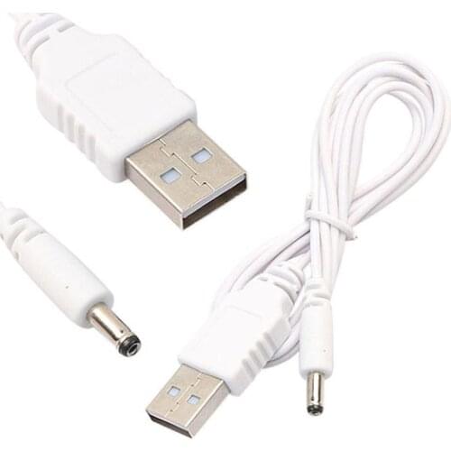 1m USB DC Charging Cable 3.5mm x 1.35mm Female to USB Type A Male Adapter Power Cable Wire