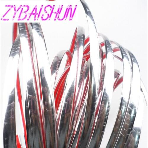 10mm x 15m car chrome hair styling tools decoration band decoration for Jaguar XF XJ XJS XK S-TYPE X-TYPE XJ8 XJL XJ6 XKR XK8 XJ