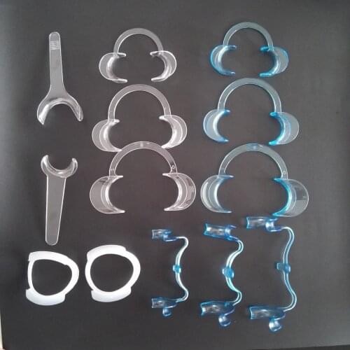 13 pcs Dental orthodontic braces cheek retractor mouth Lip opener M/T/C/O Shapes