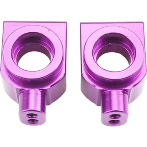 2/Set RC Metal Rear Hub Carrier Set for WLtoys 104001 1/10 RC Model Car Accs