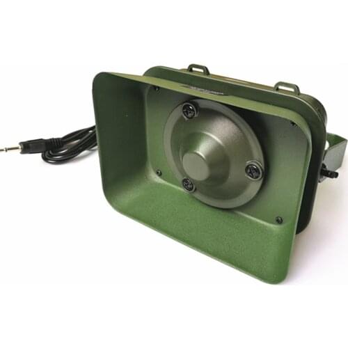 AJCP-BK1221 Bird Caller Hunting Decoy 12V 60W 160db Speaker Waterproof Iron Shelf Outdoor Hunting Bird Caller mp3 Louder Speaker