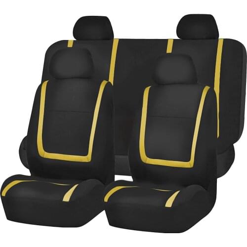 9 Pieces Car Seat Cover Fabric Car Cover All Season Seat Cover General Interior Auto Parts Car Interior Accessories Seat Covers