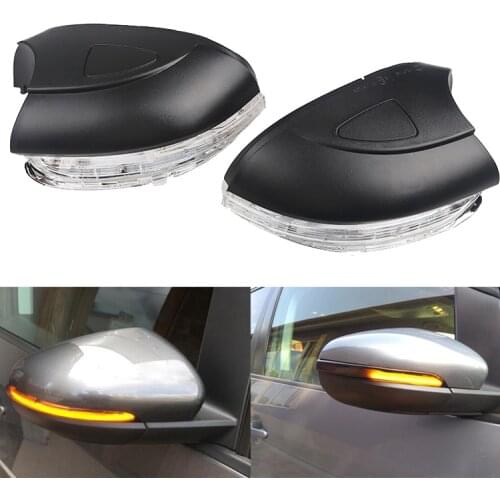 2PCS Dynamic Led Side Mirror Turn Signal Waterproof indicator For VW Golf Mk6 Gti 6 Car Led Mirror Light For VW VI R20 Touran