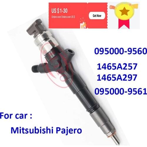 ORLTL New 1465A257 1465A297 Diesel Fuel Injector Nozzle 095000-9561 095000-9560 9560 9561for MITSUBSIHI L200 4D56
