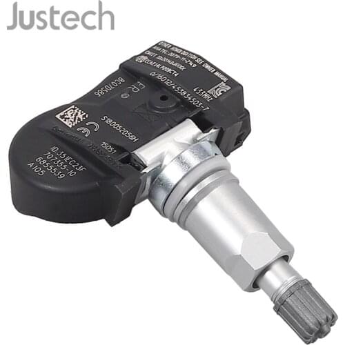 Justech New 433MHz Tire Pressure Sensor TPMS 36106881890 For BMW 1 Series 2 Series 3 Series 4 Series 5 X1 X2 X5 X6 RDK Sensor