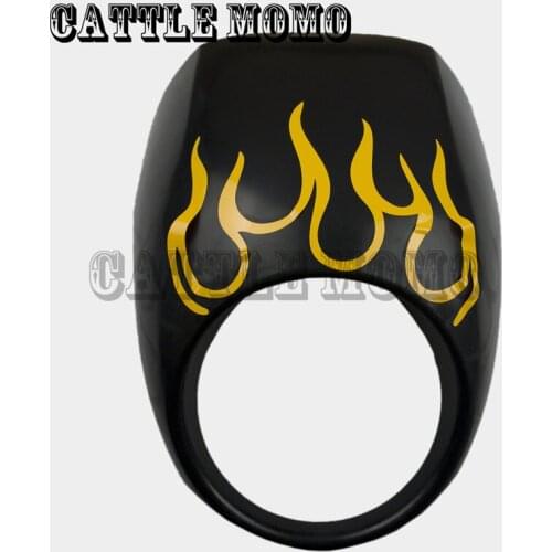 Motorbike Hood Cowl Cover Decals Stickers For Harley Sportster XL 883 1200 XR1200 Flame Graphic Sticke Decals