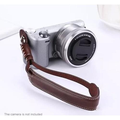 X5-M PU Leather Lanyard Camera Wrist Hand Strap for Sony Fujifilm Nikon Olympus Leica DSLR / Micro Camera
