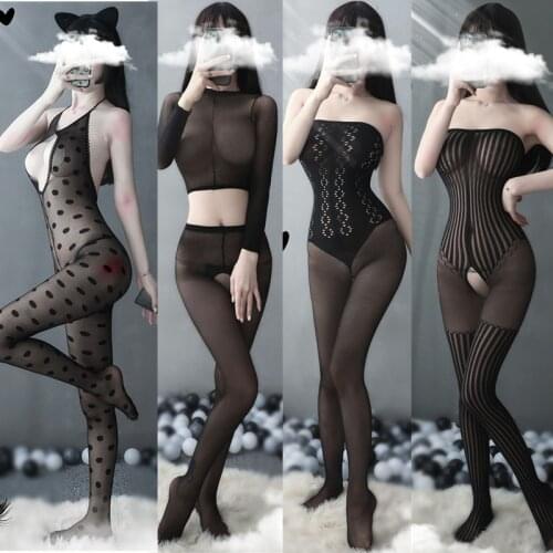 Sexy lingerie porno teddy erotic lingerie hot bodysuit hot women sexy costumes open crotch underwear intimate hose stockings hot