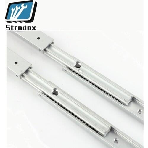 Aluminium Alloy Rail Miter Bar Slider Table Saw Gauge Rod Woodworking Tool Drop Ship slide rail three-section light aluminum