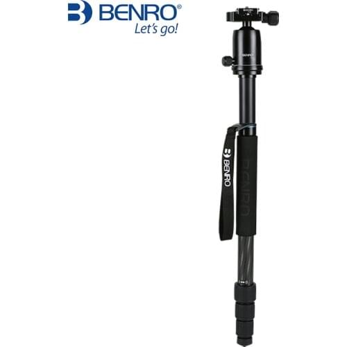 Benro C2282TV2 Tripod Carbon Fiber Tripods Flexible Monopod For Camera With V2 Ball Head Max Loading 18kg DHL Free Shipping