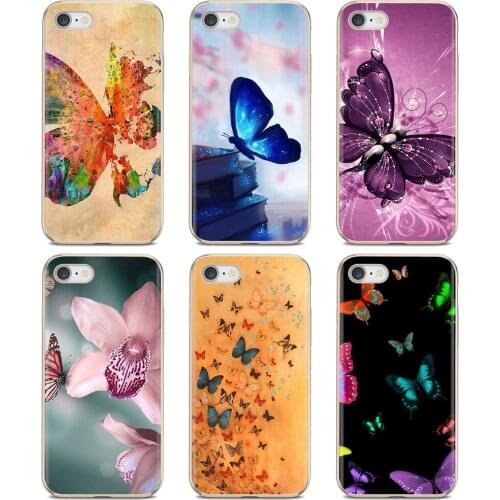 Purple Butterfly For Samsung Galaxy J1 J2 J3 J4 J5 J6 J7 J8 Plus 2018 Prime 2015 2016 2017 EU Silicone Cubre Phone Cover Coque
