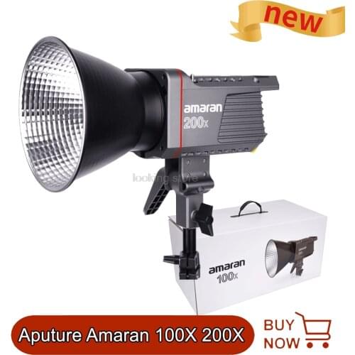 Aputure Amaran 100d 200d 100x 200x 5600k Led Video Light Cri95+tlci96+bluetooth App Control 8 Lighting Effect Dc/ac Power Supply