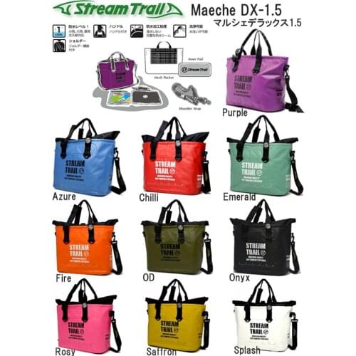 Stream Trail Waterproof Outdoor Marche DX-1.5 23L Dry Bag Sack Water Resistant Roll-Top Closure Daypack