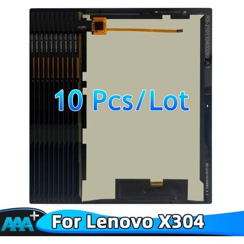 10Pcs For 10.1" Lenovo Tab 4 TB-X304L TB-X304F TB-X304N/X X304 LCD Display Touch Screen Panel Digitizer Assembly